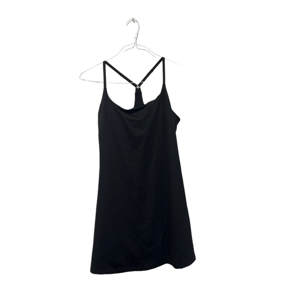 Outdoor Voices Dresses & Skirts - Outdoor Voices Women’s TechSweat Move Free Dress Black Size XL Stretch NEW NWT